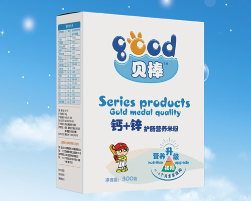 貝棒鈣+鋅護(hù)腸營養(yǎng)米粉