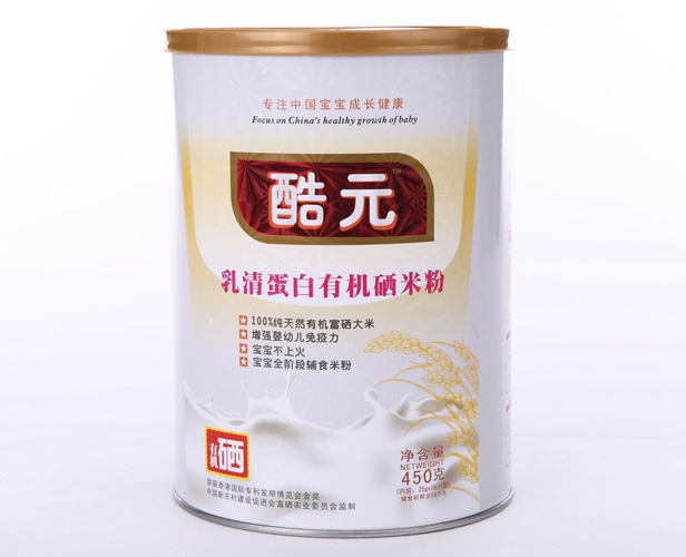 酷元乳清蛋白有機硒米粉