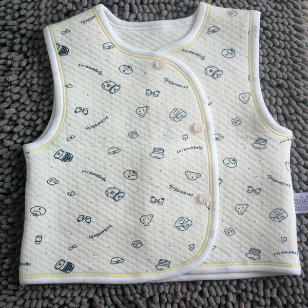 亨藝開(kāi)陽(yáng)保暖馬甲(黃色)73 80 90