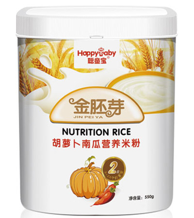 聰童寶胡蘿卜南瓜金胚芽米粉2段