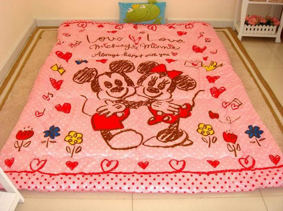 哈尼寶貝兒童冬被粉