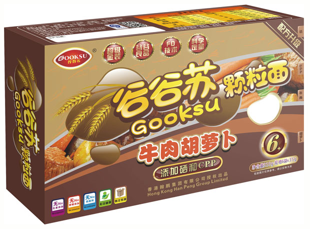 谷谷蘇牛肉胡蘿卜顆粒面