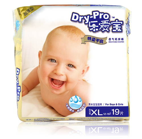 樂愛寶透氣紙尿褲XL19片