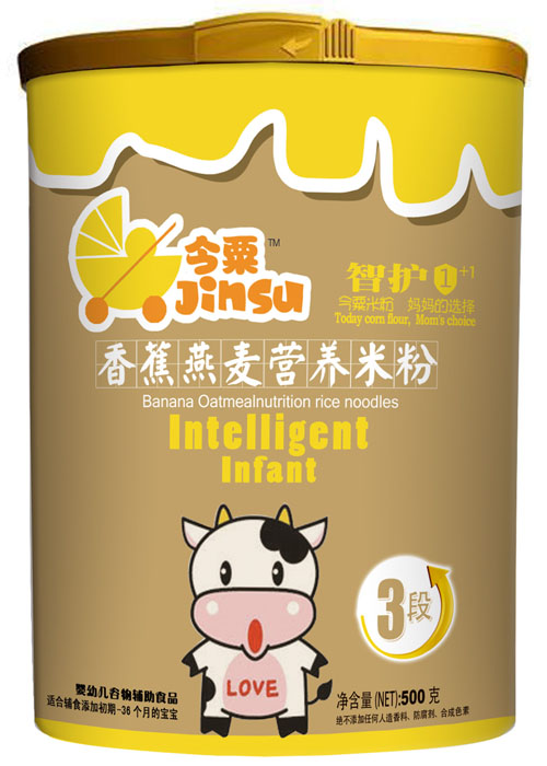 今粟香蕉燕麥營養(yǎng)米粉3段500g