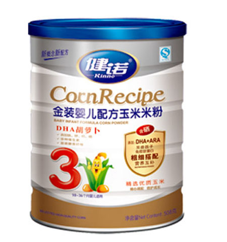 健諾DHA胡蘿卜玉米粉3段