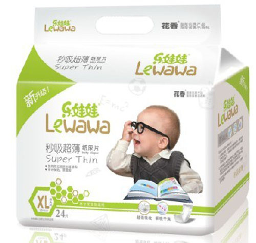樂娃娃秒吸超薄紙尿片XL碼