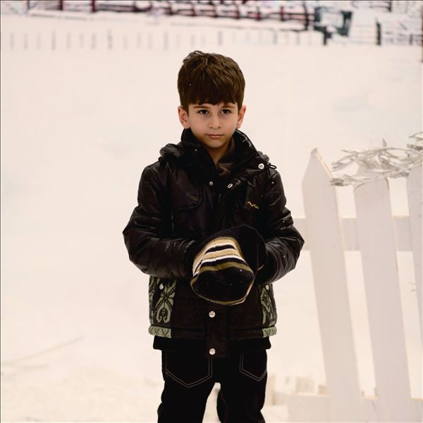 吉象貝兒男童冬季時(shí)尚羽絨