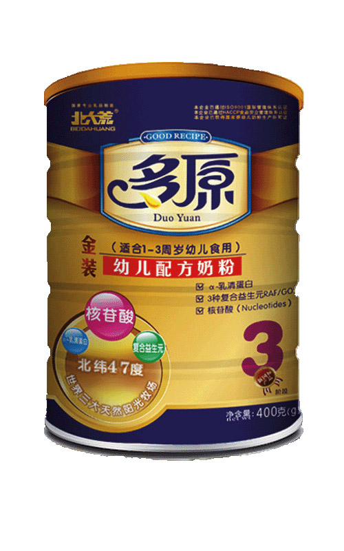 多原桶裝幼兒奶粉