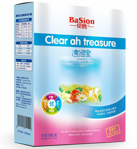 貝勝清呵寶香橙味160克