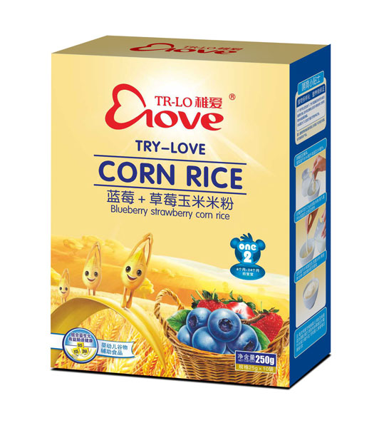 稚愛藍莓+草莓玉米米粉2段