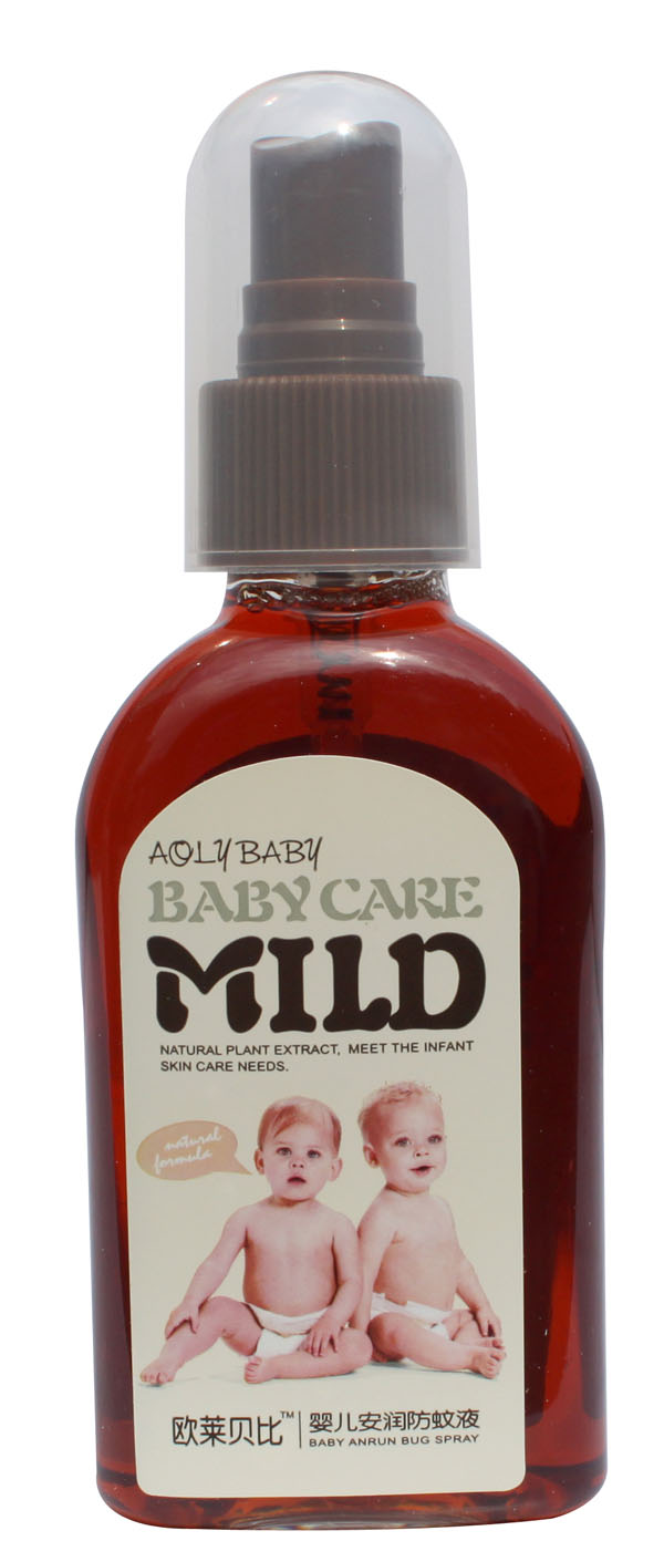 歐萊貝比嬰兒安潤防蚊液簡介