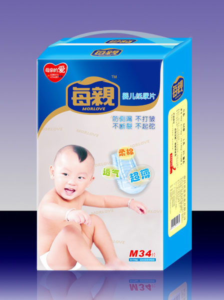 每親嬰兒紙尿片中碼M34片