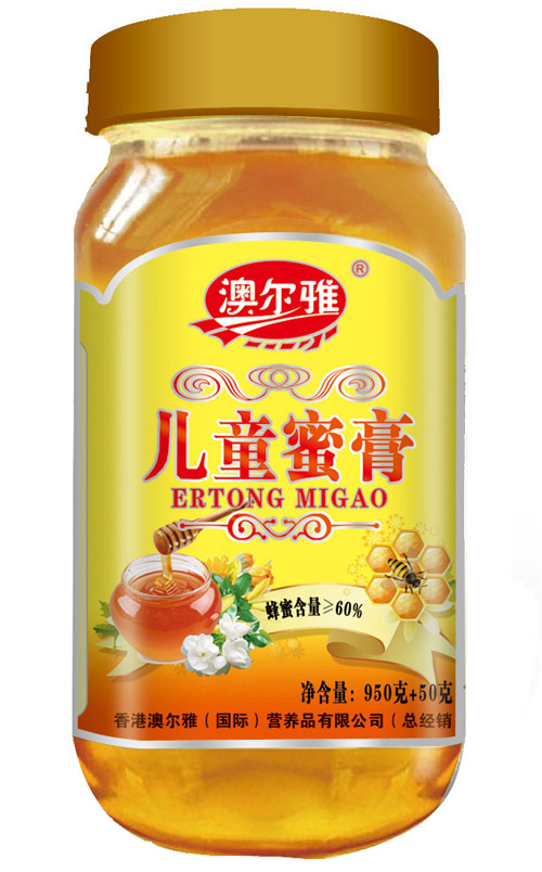 澳爾雅兒童蜜膏1000克