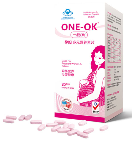 ONE-OK孕婦型多元營養(yǎng)素片