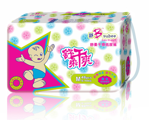 舒B舒柔干爽透氣紙尿褲M(mǎn)46
