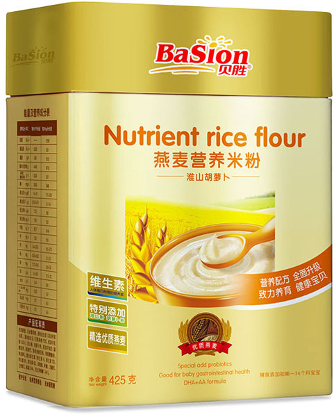 貝勝燕麥淮山胡蘿卜營養(yǎng)米粉