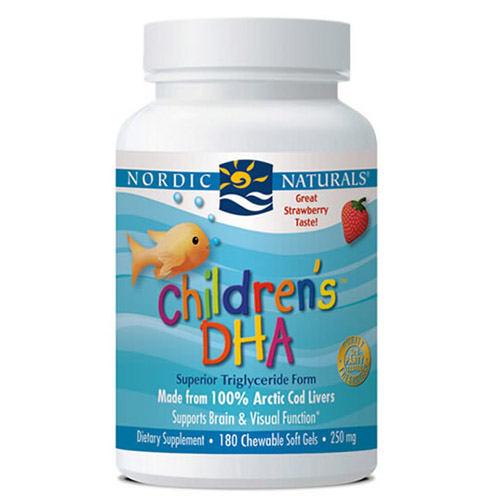 挪帝克兒童北極鱈魚(yú)肝油軟膠囊