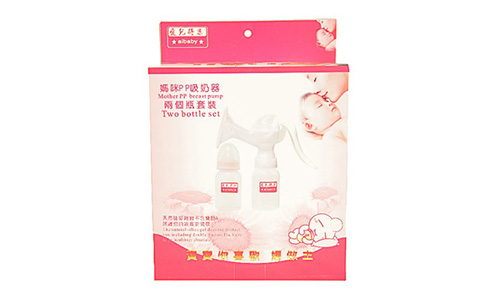 愛兒得樂媽咪PP膠吸奶器套裝