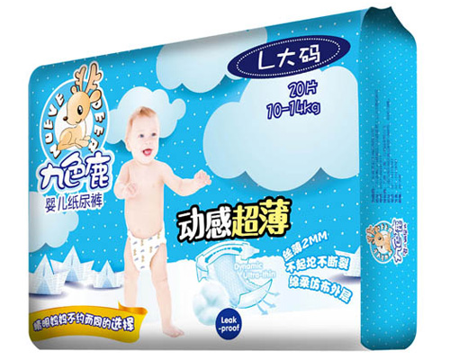 九色鹿動感超薄紙尿片L24