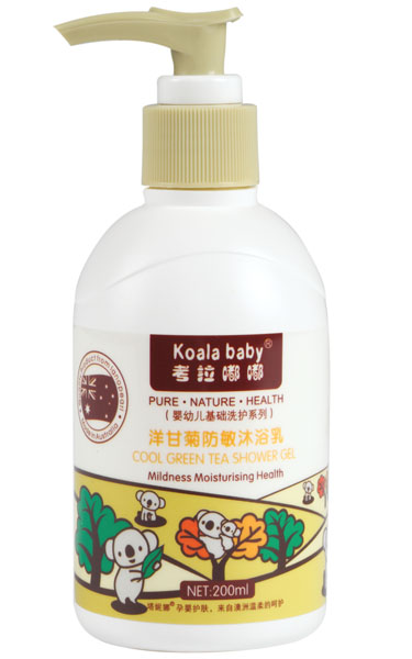 考拉嘟嘟洋甘菊防敏沐浴乳