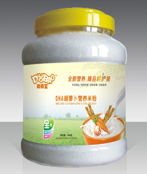 嘟嘟寶DHA胡蘿卜營養(yǎng)米粉