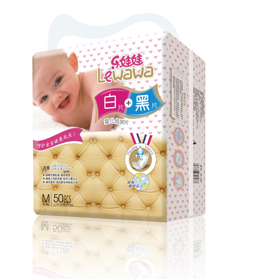 樂(lè)娃娃嬰兒紙尿片M號(hào)
