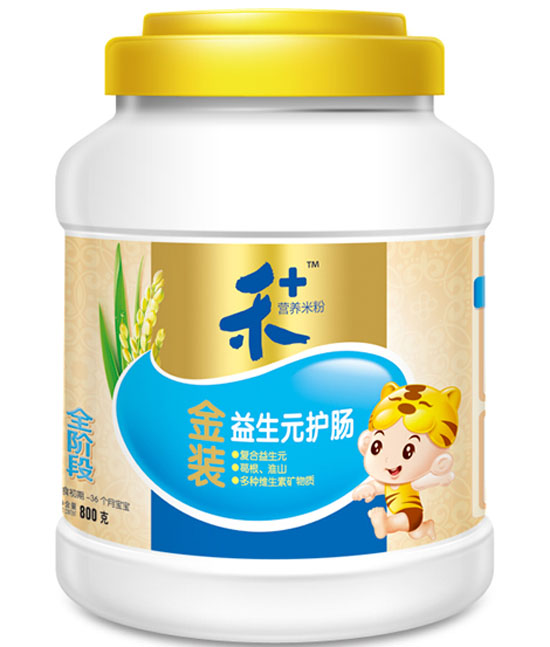 禾+金裝益生元護(hù)腸營(yíng)養(yǎng)米粉