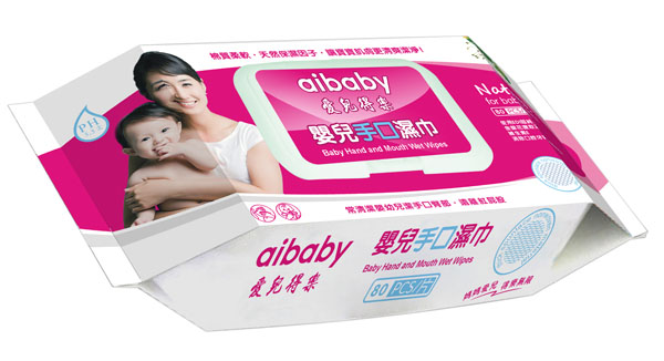 愛兒得樂嬰兒手口濕巾