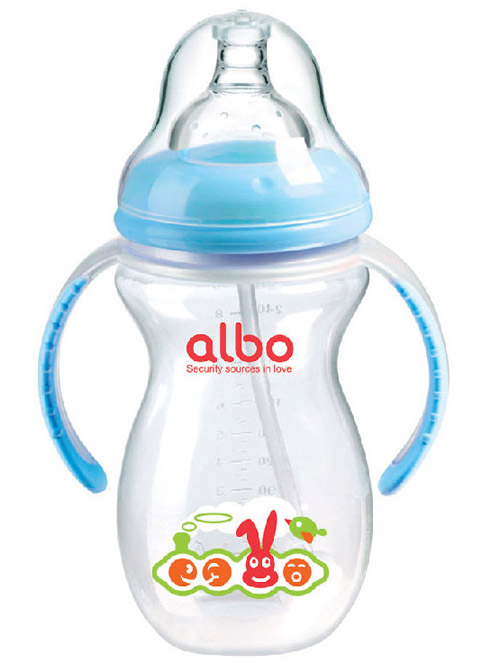 愛樂寶PP葫蘆自動(dòng)奶瓶270ml藍(lán)色