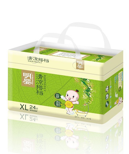 明嬰清涼搭檔本草尿片XL24片
