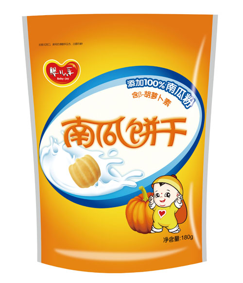 嬰兒樂(lè)南瓜餅干180g