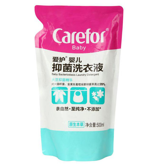 愛護(hù)嬰兒抑菌洗衣液500ml