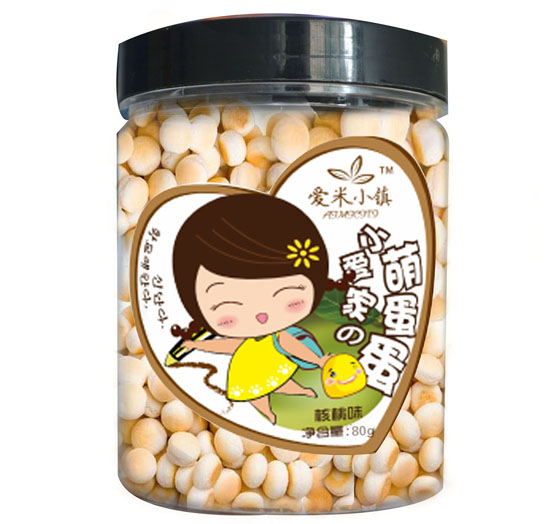 愛(ài)米小鎮(zhèn)嬰兒萌蛋蛋核桃味
