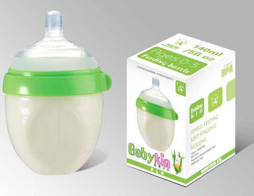 Babykin��ؐ�ߣ�0PLA���׋냺��ƿ140ml�Gɫ