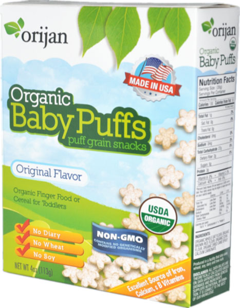 澳美森有機泡芙餅干