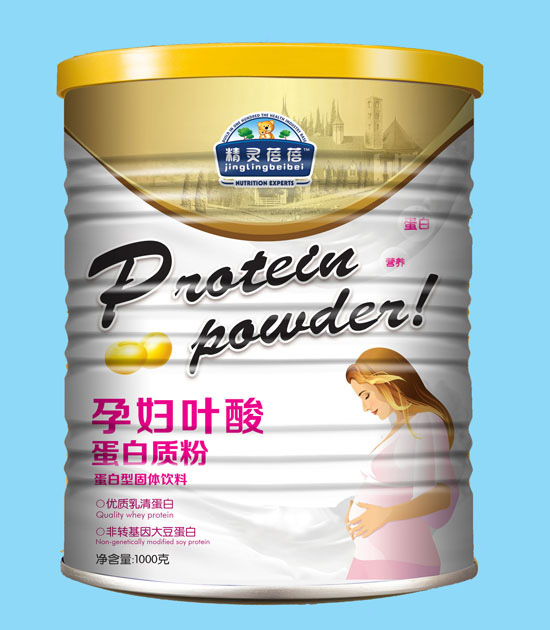 精靈蓓蓓孕婦葉酸蛋白質粉