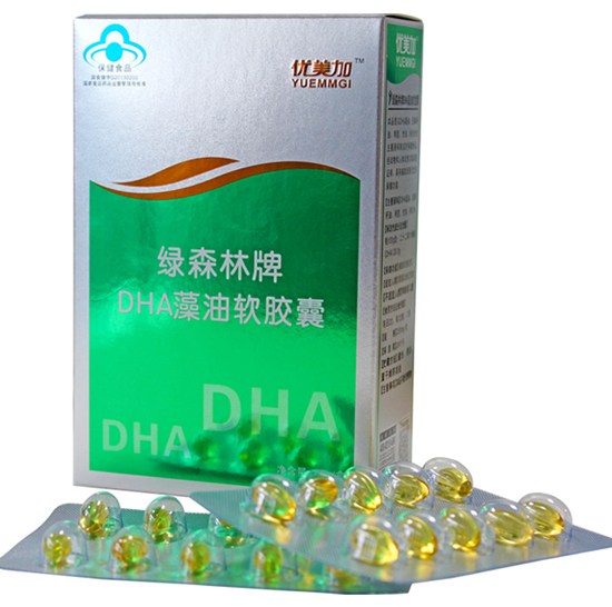 優(yōu)美加DHA藻油軟膠囊