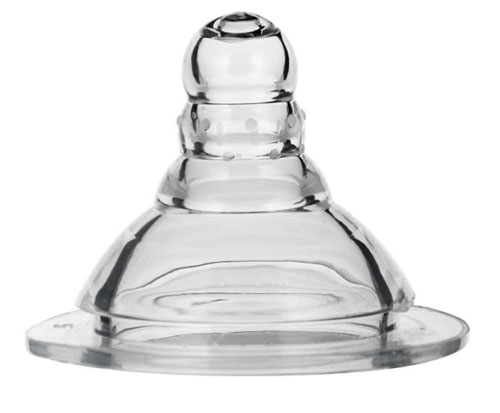 可樂貝兒寬口徑硅膠仿真奶嘴