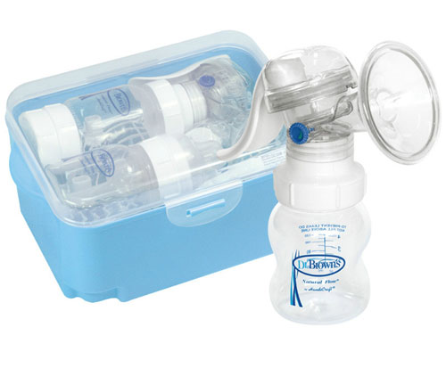 布朗博士吸奶器套裝(附送2個(gè)PP奶瓶)