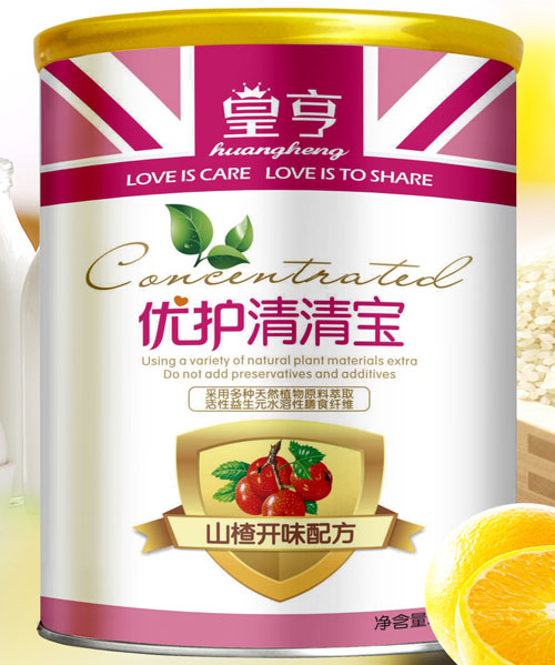 皇亨優(yōu)護(hù)清清寶山楂開味配方