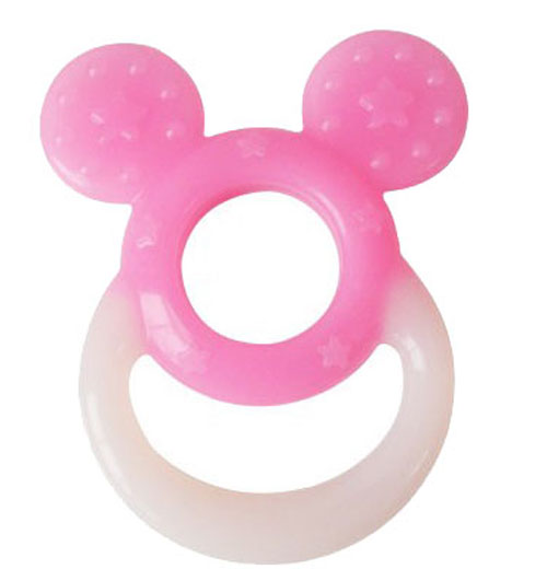 好可愛兔子全硅膠磨牙器