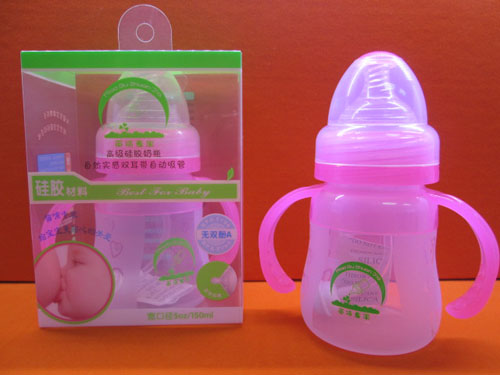 苗哺專家5安雙耳高級(jí)硅膠奶瓶