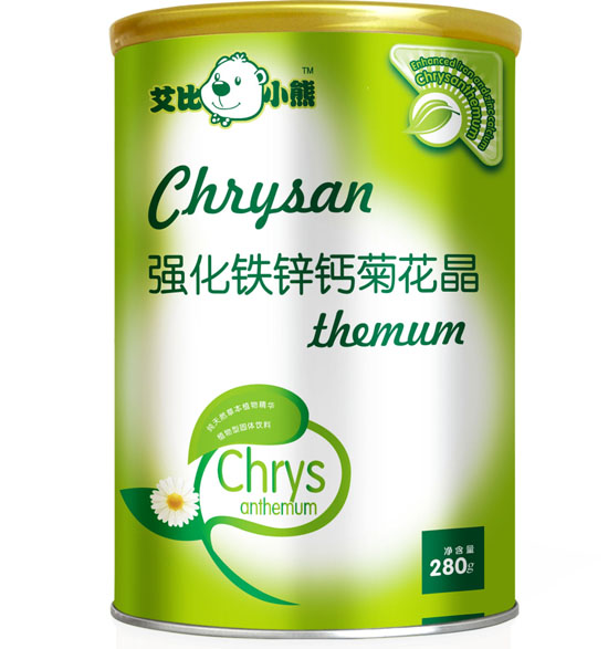 艾比小熊強(qiáng)化鐵鋅鈣菊花晶聽(tīng)裝