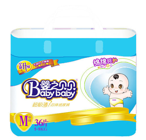 嬰之貝貝超極薄尿褲中號36片