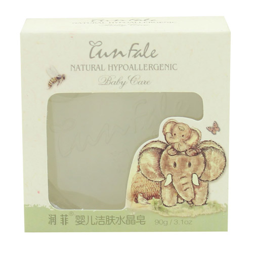 潤(rùn)菲嬰兒潔膚水晶皂