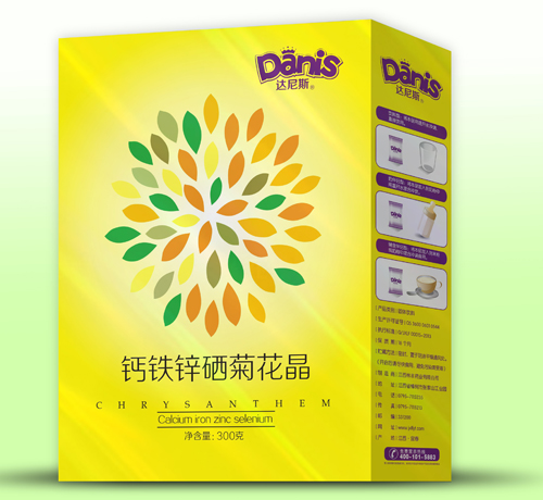 達(dá)尼斯鈣鐵鋅硒菊花晶盒裝