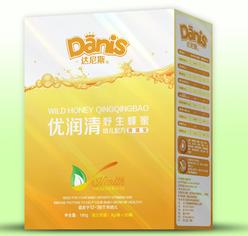 達尼斯優(yōu)潤清野生蜂蜜盒裝