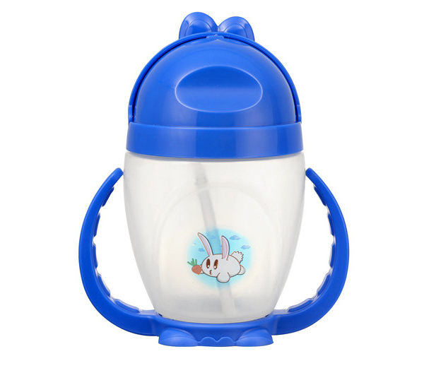 丘比兔藍色PP喝水杯330ml
