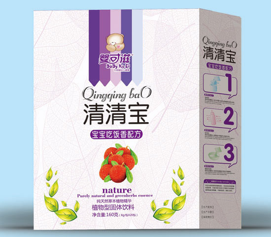 嬰可滋寶寶吃飯香優(yōu)暢清清寶盒裝