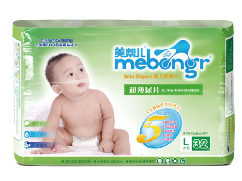 美幫兒超級(jí)薄尿片L碼